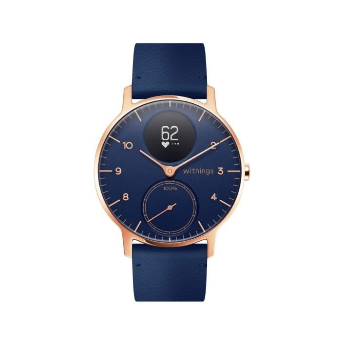 Withings Steel HR - Montre connectée hybride - Suivi de l'activité, du rythme cardiaque, des pas, des calories et du sommeil -