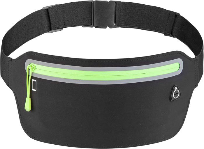 Ceinture De Running, Ceinture De Course Sac Banane De Sport Noir, Pour Les Femmes[u565