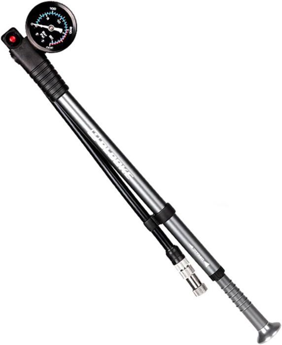Pompe Haute Pression 300 Psi Pour Suspension VTT/route – Alliage Alu, Valve FV/AV Universelle, Manomètre – Légère Et Portable