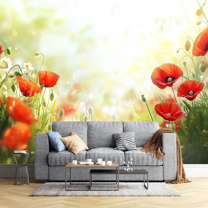 Papier Peint Adhésif Tunnel Ensoleillé - 392 X 280 Cm