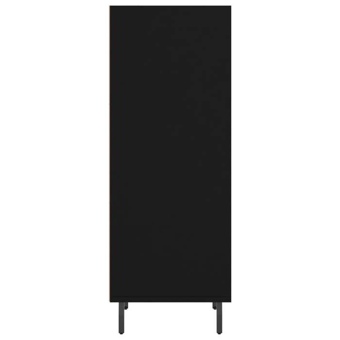Promotion mai * Buffet bahut - Armoire de rangement - noir 34 5x32 5x90 cm EU3583828749