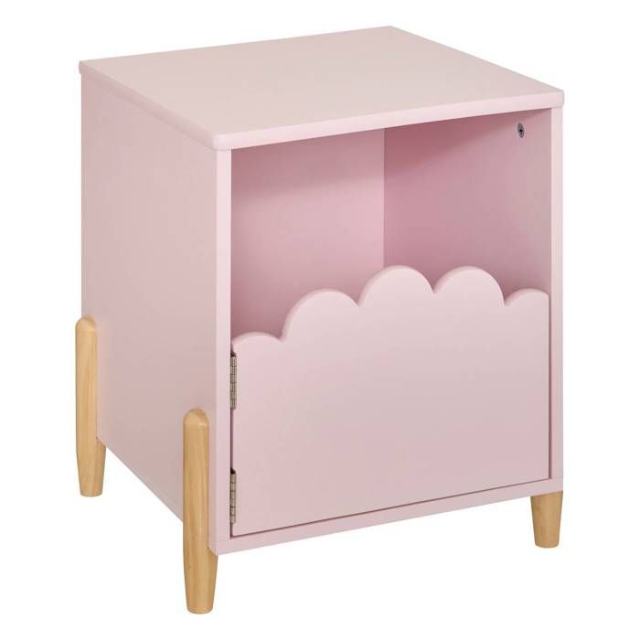 Table de chevet enfant Douceur rose 355x40cm - Atmosphera Créateur dintérieur