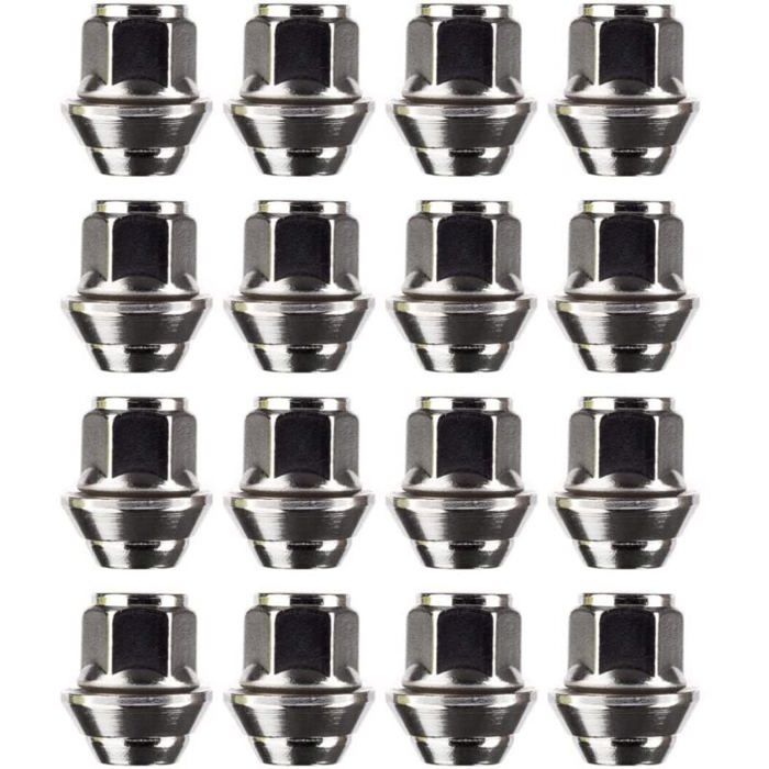 Jeu décrous de roue en alliage. M12 x 15 rondelle conique 19 mm hexagonal pour une utilisation avec les jantes en alliage F
