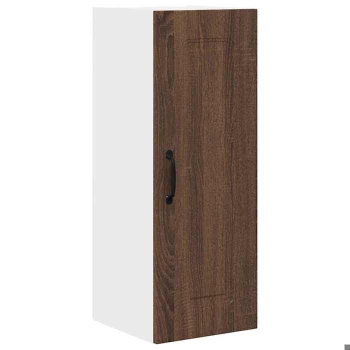BEL-ACHAT* Meuble de stockage Moderne - Suspendu - Meuble mural de cuisine avec étagère Chêne brun 30x31x80cm @Promo4641582