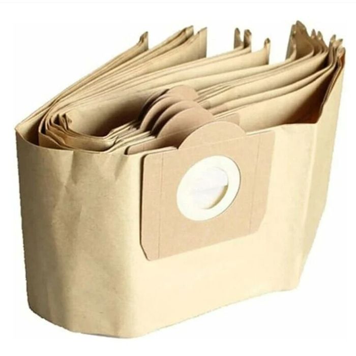 Sac Aspirateur Karcher WD3 Lot de 5 Sacs droits Aspirateur pour Karcher WD3 WD 3 Premium WD3200 WD3500P A2204 A2204 A2534