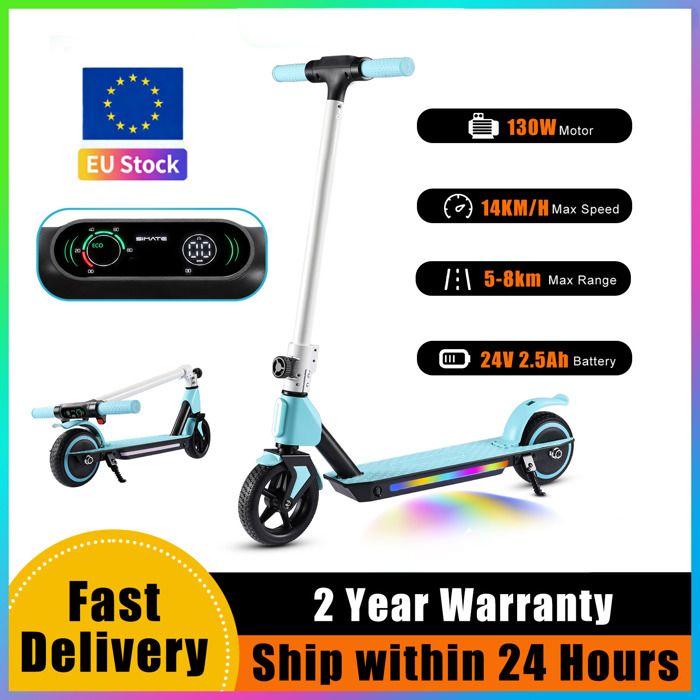 YEE Run Trottinette Enfant, avec Lumières LED Cool, Pliable, Frein arrière, 3 Réglables en Hauteur, Trottinettes Enfant 3 à 12 Ans,4 Pouces Grandes Roues pour - 50KG Max YEE Run Trottinette Enfant, avec Lumières LED Cool, Pliable, Frein arrière, 3 Réglables en Hauteur, Trottinettes Enfant 3 à 12 Ans,4 Pouces Grandes Roues pour - 50KG Max