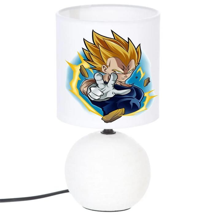 lampe de chevet creacat Dragon Ball Z Vegeta