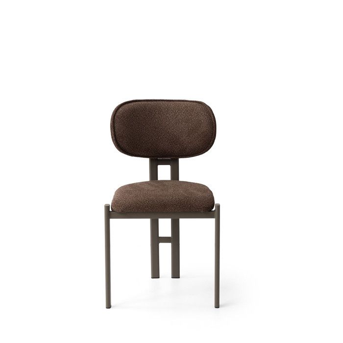Ensemble de chaises (2 pièces) en métal Muriz - Brun