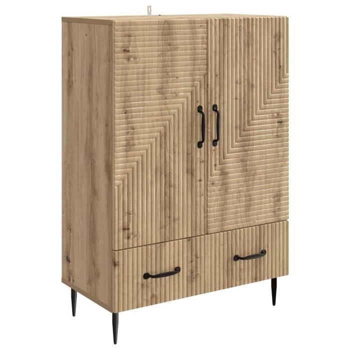 Buffet - bahut - enfilade Vidaxl Buffet Chêne artisanal 66 x 345 x 95 cm Bois dingénierie
