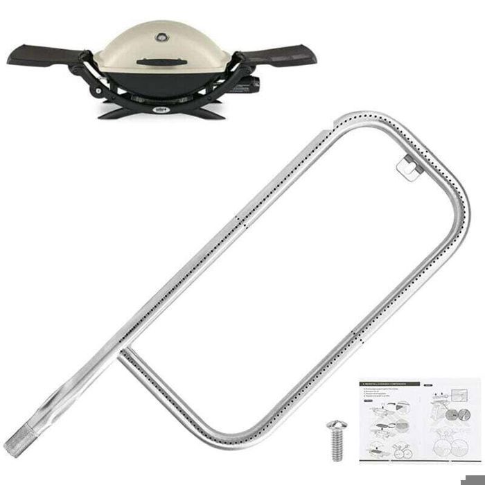 Brûleur accessoires Weber Q200/Q220/Q2000/Q2200 - Références 60041/69956/396000 - Fiable et performant - Pour barbecues - Propriétai