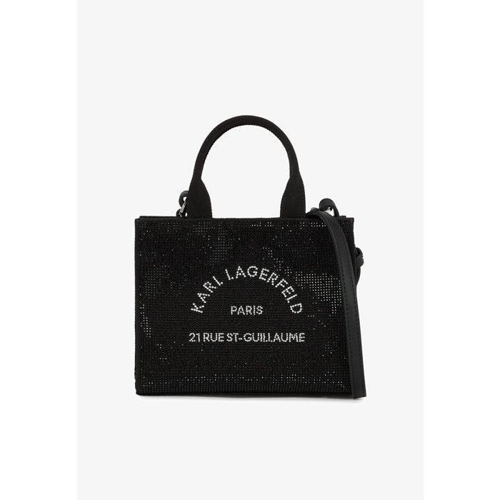 Sac à main Femme Karl Lagerfeld MINI SQUARE TOTE Noir Sac à main Femme Karl Lagerfeld MINI SQUARE TOTE Noir