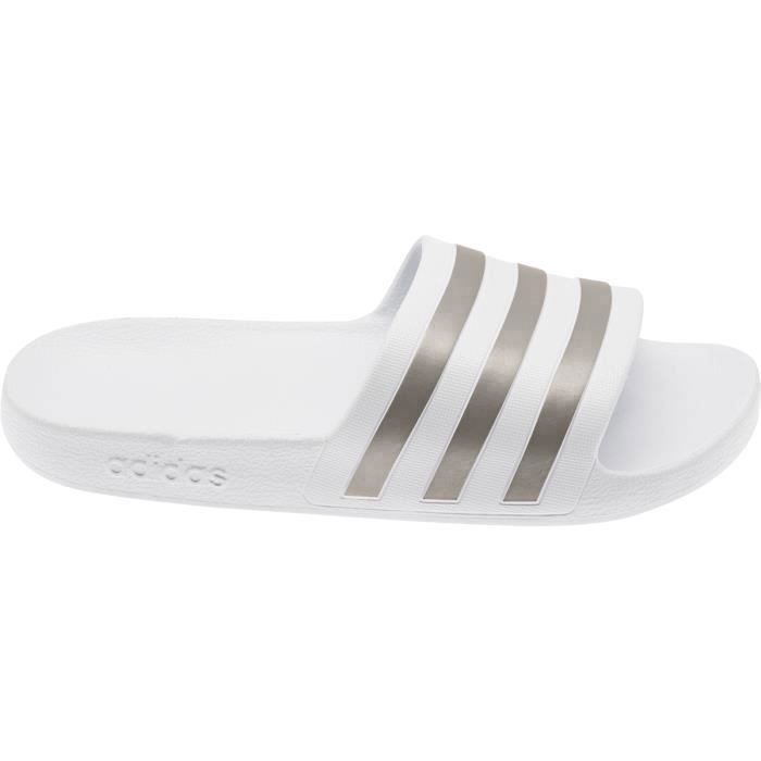 Claquette blanche adidas outlet