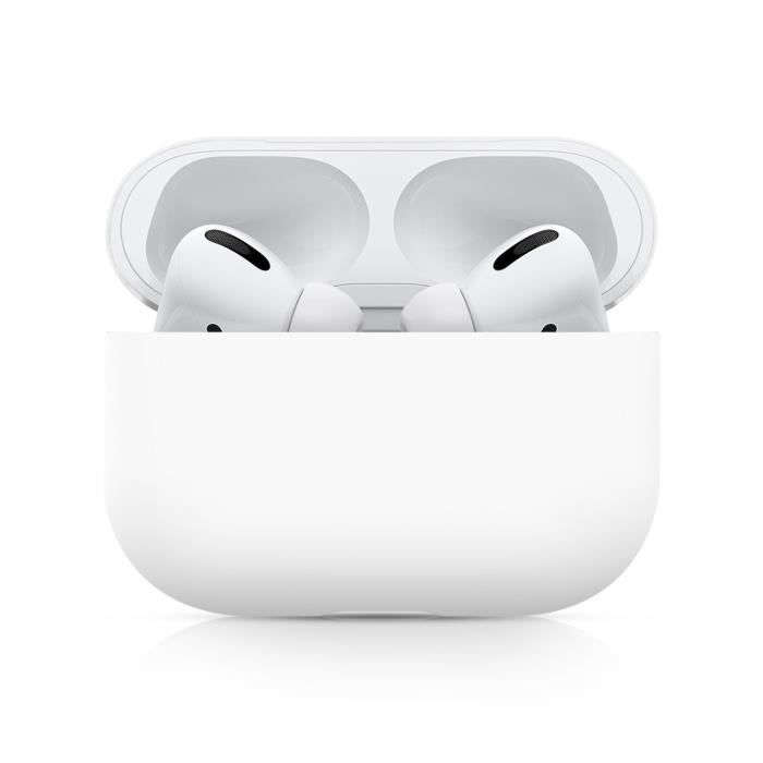 Housse De Protection En Silicone Robuste Pour AirPods Pro - Couleur Violet Unie - Anti-choc