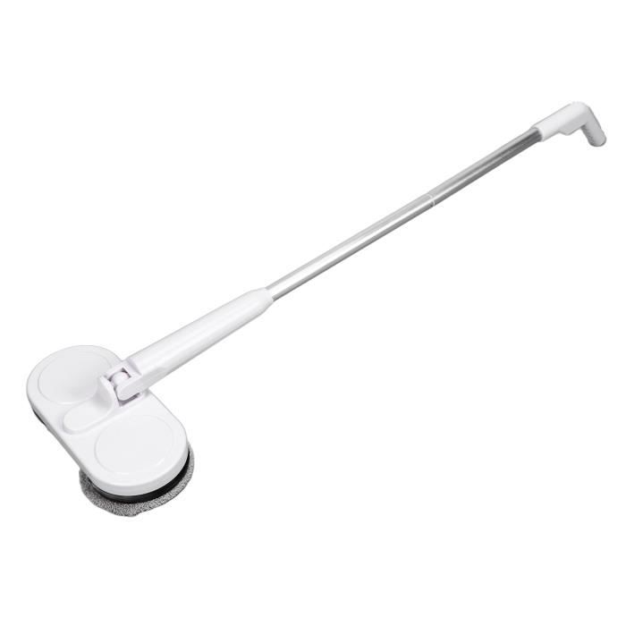 Vadrouille Électrique Rotative Sans Fil – Nettoyage 180° Murs, Plafonds, Vitres, Rechargeable