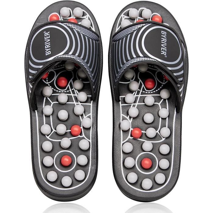 Semelles Magnétiques Acupression - Pour Soulager Douleurs Plantaires, Perte De Poids, Taille 40-43 - 3