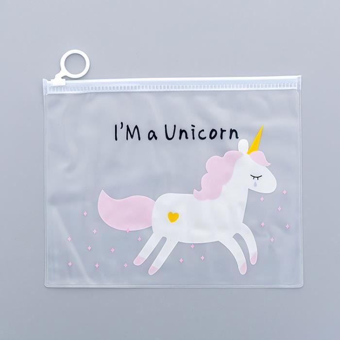 Trousse à Crayons Kawaii Licorne En Silicone – 12 Stylos Gel Effaçables + Stylo 10 En 1 Inclus – Rétractable, Portable – Fournitures Scolaires - 8