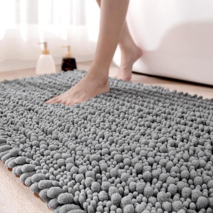 Tapis De Bain Antidérapant Motif étoile De Mer - Super Absorbant - Taille S (40x60 Cm) - Pour Salle De Bain, Cuisine