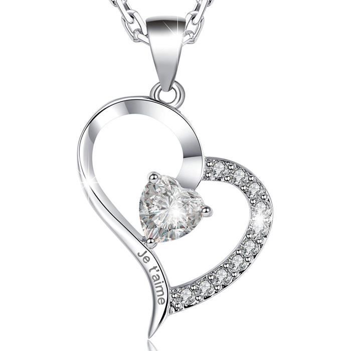 PENDENTIF FEMME HOMME MIXTE ACIER PLAQUE BLEU IDEAL CADEAU LOVE ET 1 CHAINE NEUF