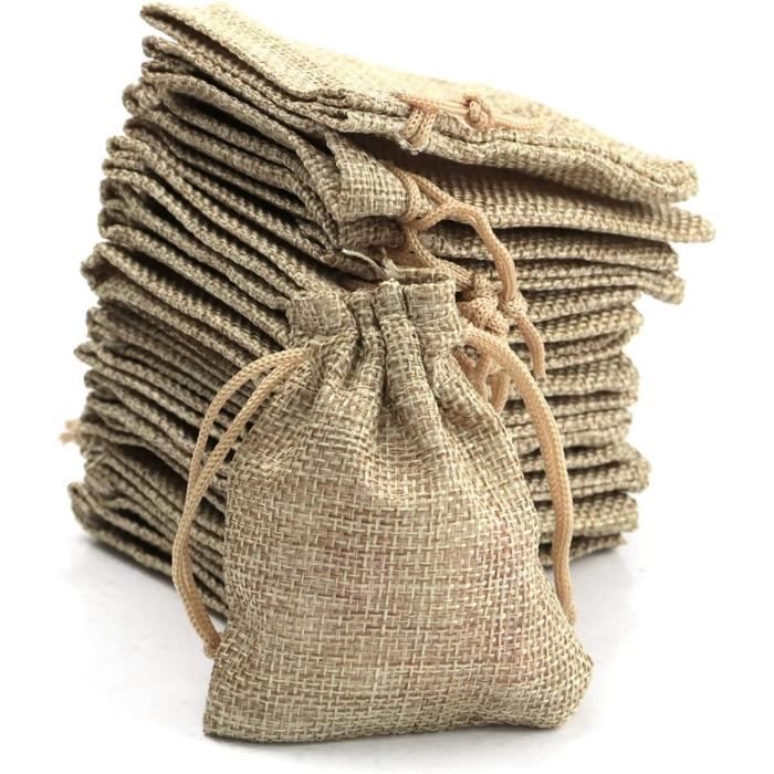 Pochon toile sales de jute
