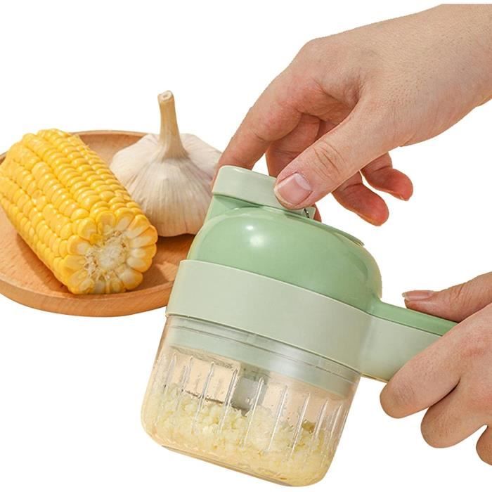 Robot culinaire, 3L 300W hachoir électrique petit broyeur électrique robot de viande pour noix, viande, oignon, ail, aliments pour bébés