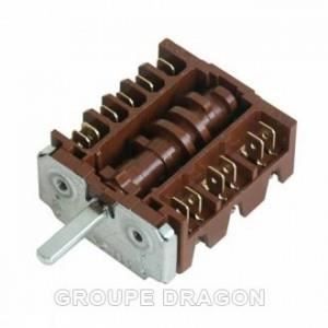 Plaque de cuisson pour four FAGOR RETRO4N1 VMP640B1 VEDETTE SAUTER 92X6043 C Commutateur EGO 7 positions