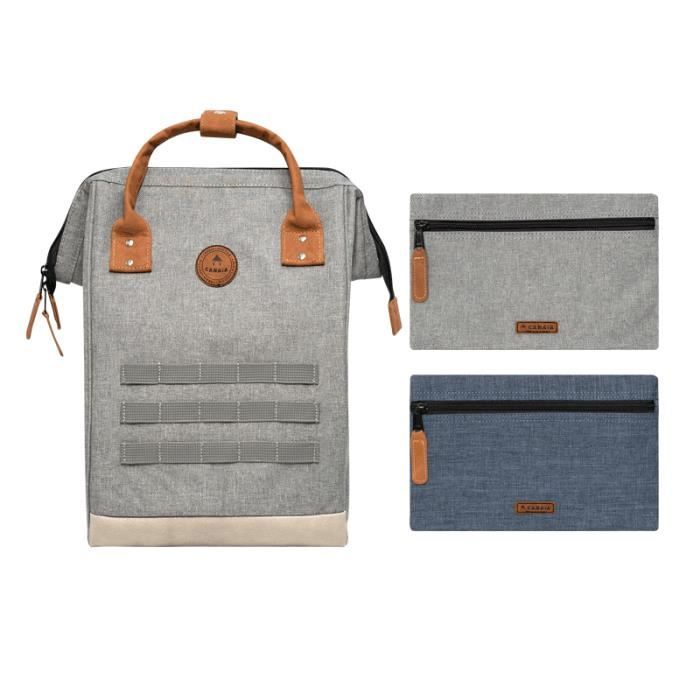 Sac à dos - Adventurer - New York - Gris - 23L - 2 poches interchangeables Sac à dos - Adventurer - New York - Gris - 23L - 2 poches interchangeables