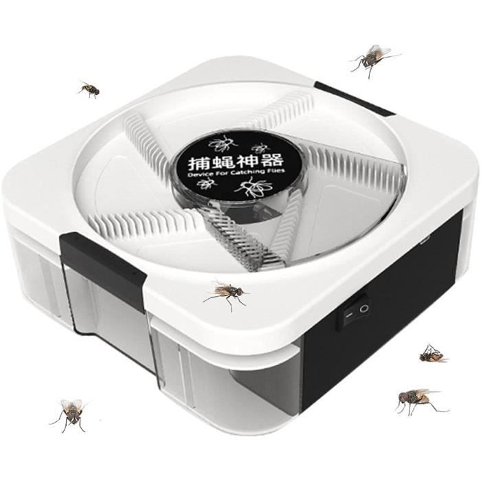 Piège à Mouches électrique Rotatif – Attrape Insectes Automatique – Neuf