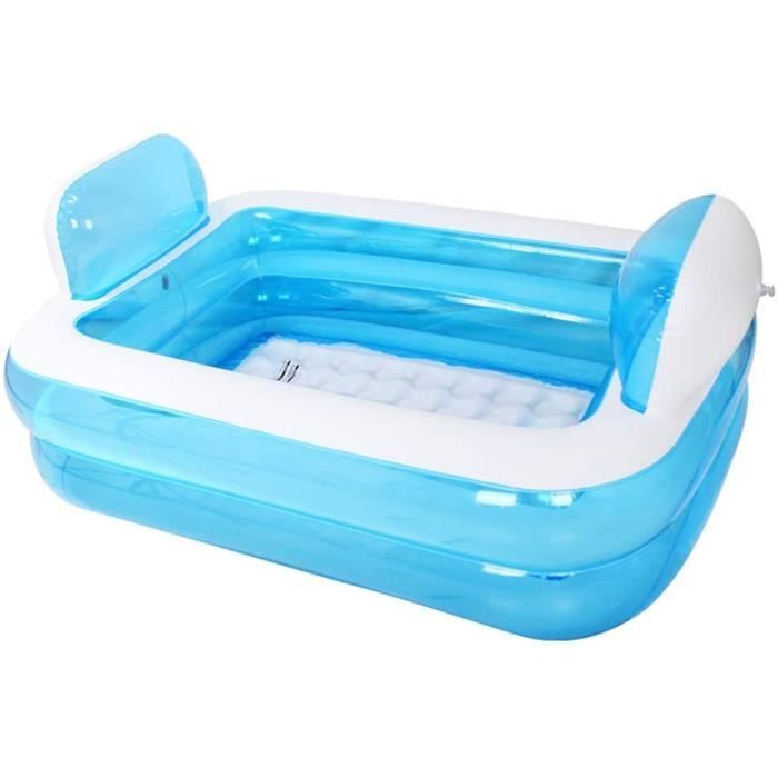 Piscine Gonflable Rectangulaire Pour Enfants - PVC Résistant, Plusieurs Tailles, Pour Intérieur/extérieur