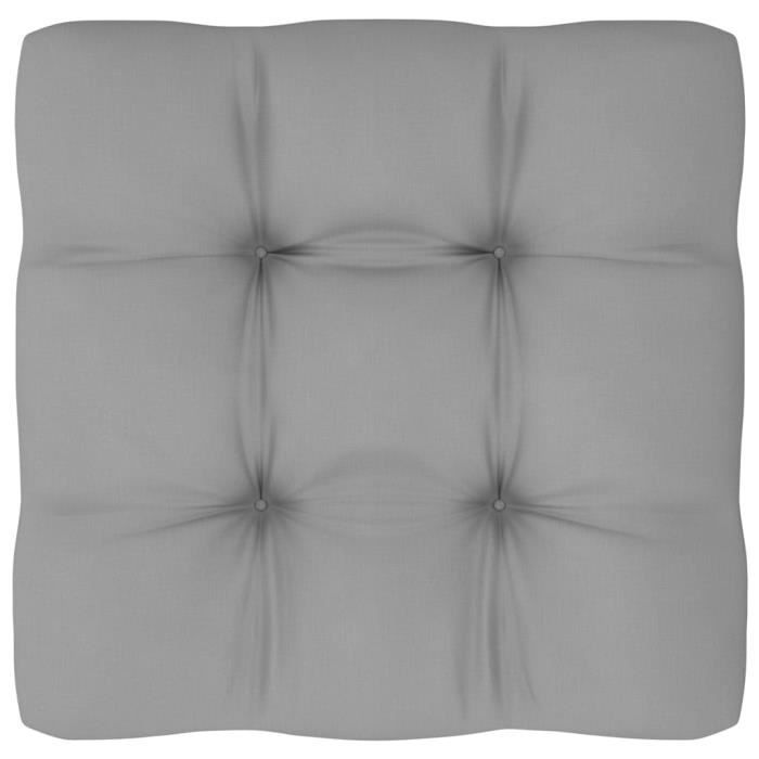 Coussin de canapé palette Bain De Soleil chaise longue Matelas Transat Confortable - 3788Pro® - Gris