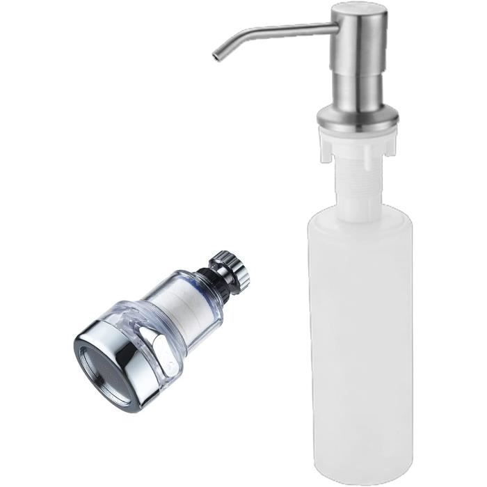 Tube D'Extension 114 Cm Pour Distributeur De Savon D'Évier - Avec Clapet Anti-Retour