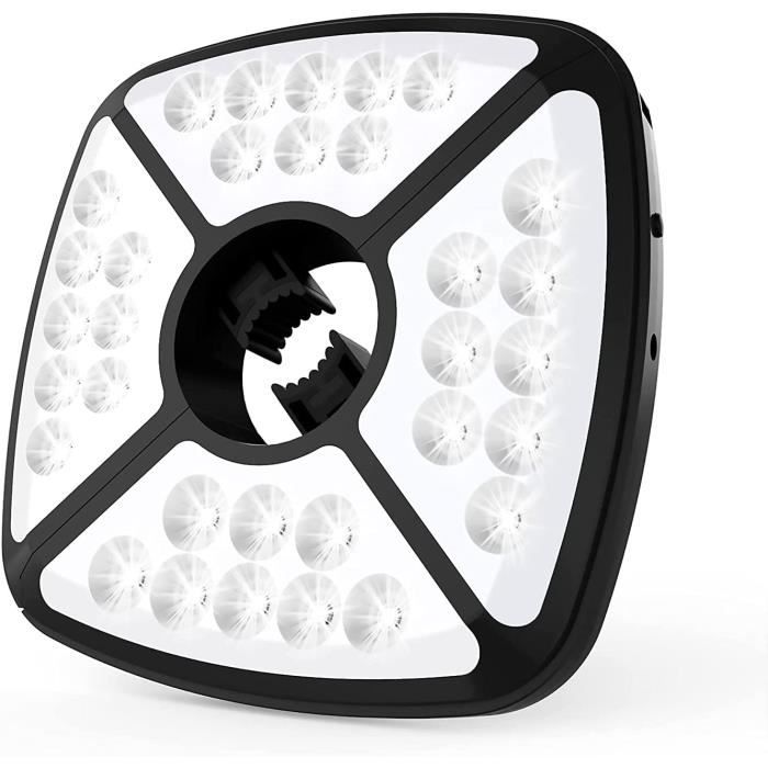 Lampe De Parasol 32 LED Koomoony - 3 Modes Luminosité, 450 Lumens, Alimentation Piles AA Ou USB