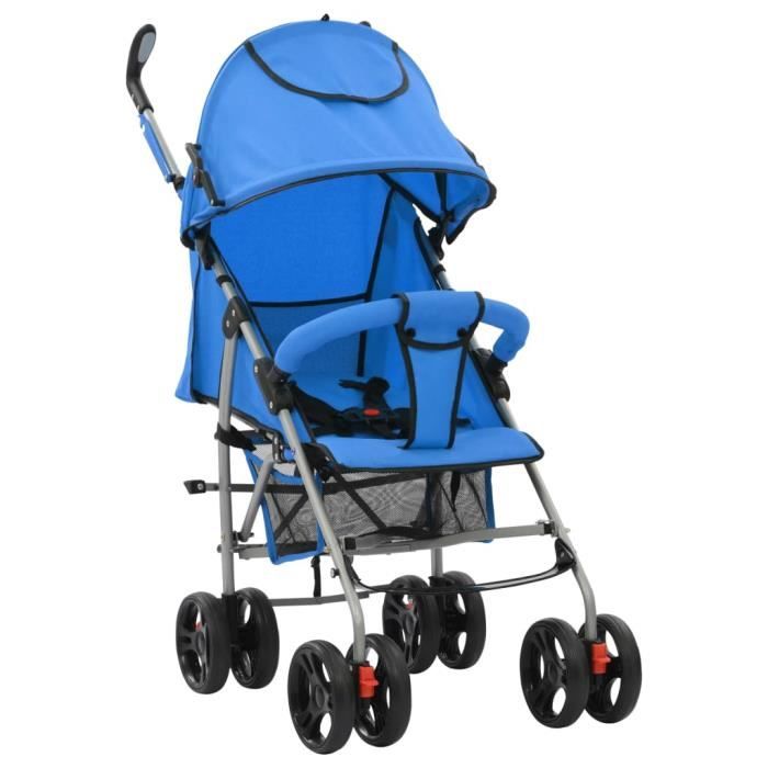 Bingo Chic Poussette Canne Pliable 2 En 1 Poussette Combinee Landau Bebe Confortable Legere Compacte Acier Bleu9368 Cdiscount Jeux Jouets