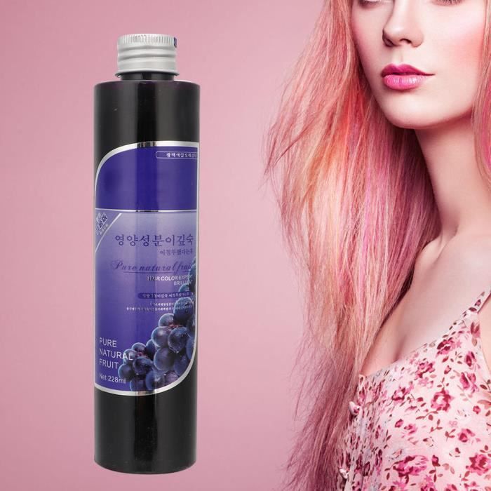 XUY Crème de coloration des cheveux,colorant capillaire bricolage, teinture  capillaire 500 ml (Taro violet) - Cdiscount Au quotidien