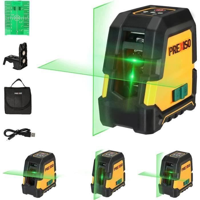 Niveau Laser 360° Vert Auto-nivelant Housiwill + Batterie Rechargeable (Livraison Rapide)