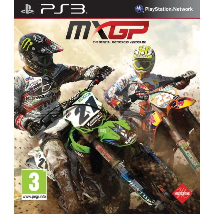 Jeu PS3 - Bigben - MXGP : The Official Motocross Videogame - Course - Mode en ligne - PEGI 3+ - État correct sur Cdiscount Seconde Vie