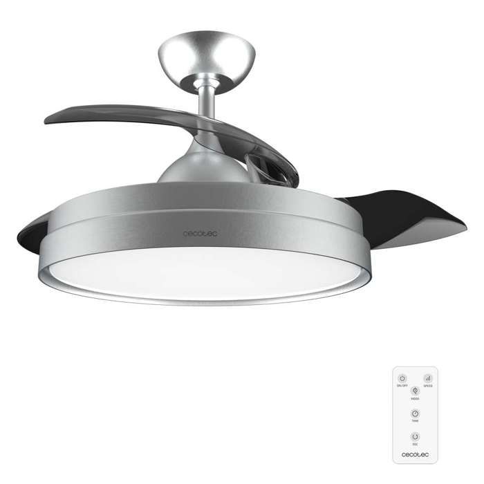 Cecotec Ventilateur de plafond EnergySilence Aero 4280 Invisible Steel - Cecotec