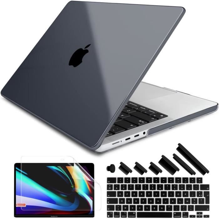 Coque MacBook bouclette - parme