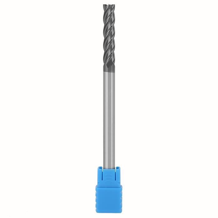 6mm HRC50 4 Cannelure Extra Long Tige 150MM Carbure Fin 6mm HRC50 4 Cannelure Extra Long Tige 150MM Carbure Fin