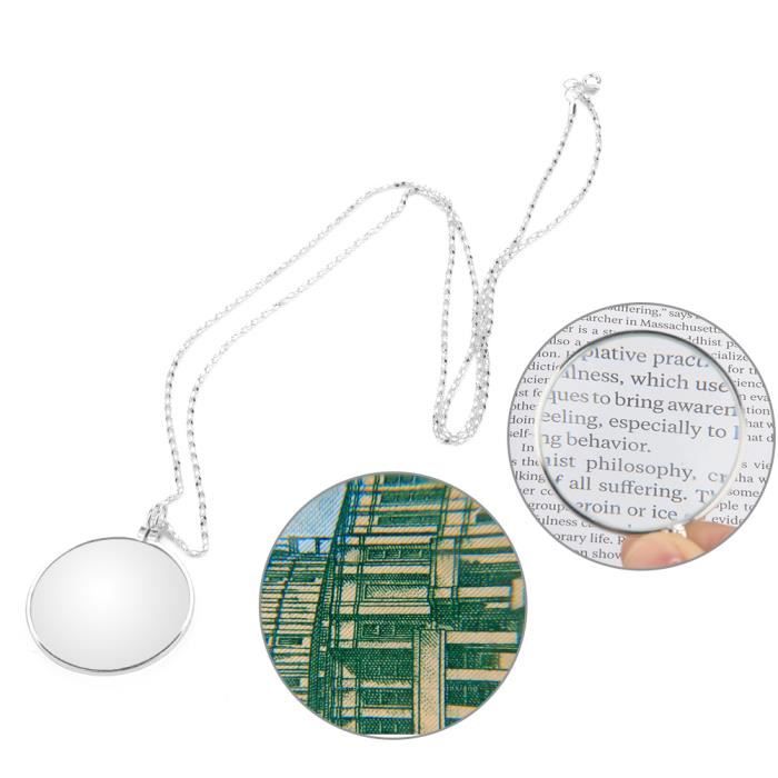 GOTOTOP loupe de bijoux 5X Loupe Monocle Loupe Collier Loupe Loupe