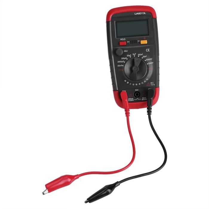 Compteur Numérique Portable DM6013L - Mesure De Capacité - Rétroéclairage LCD - Neuf