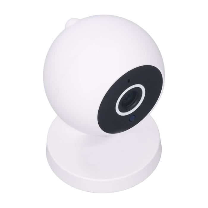 Caméra Sécurité Intérieure WOLFANG 1080p - Détection Mouvement IA, Audio Bidirectionnel, Vision Nocturne - Wi-Fi 2.4G/SD