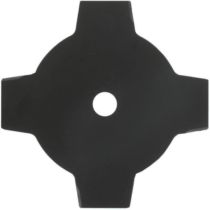 Greenstar 3428 Lame 4 dents pleines 230 x 1,4 mm Alésage 25,4 mm adaptable pour débroussailleuse