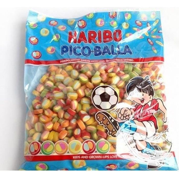 Bonbons Haribo Pico Balla sachet de 1kg - Cdiscount Au quotidien