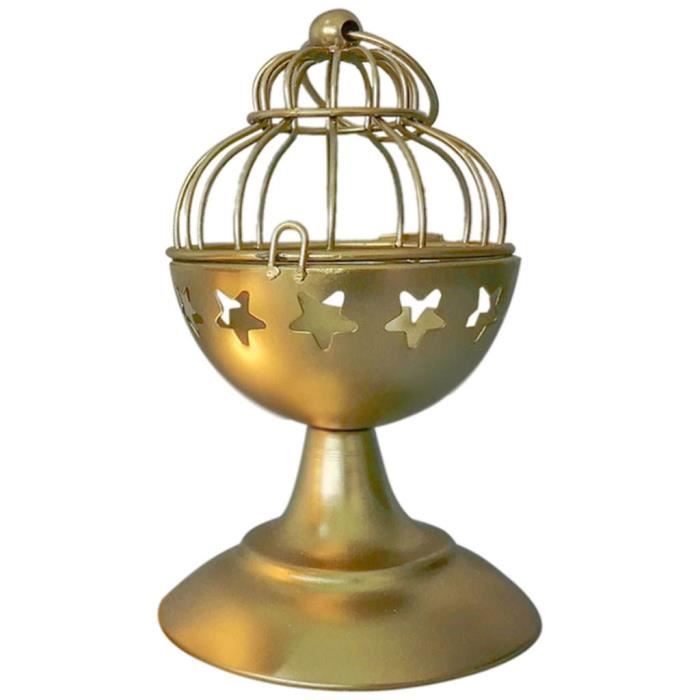Photophore Cage à Oiseaux Vintage - Papillons, Bougeoir Déco, Occasion