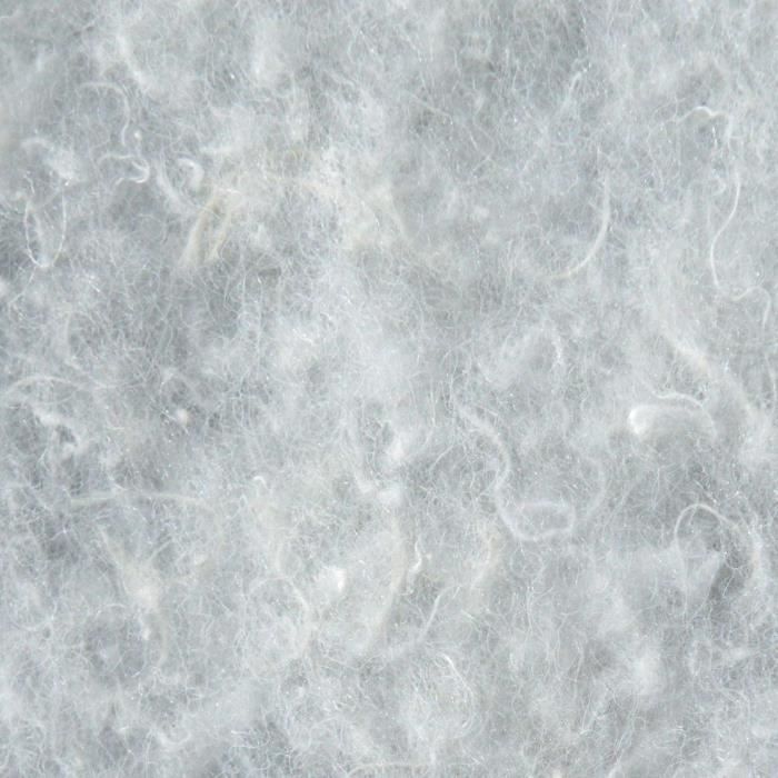 Panneau de ouate isolant Blanc 110x220 cm