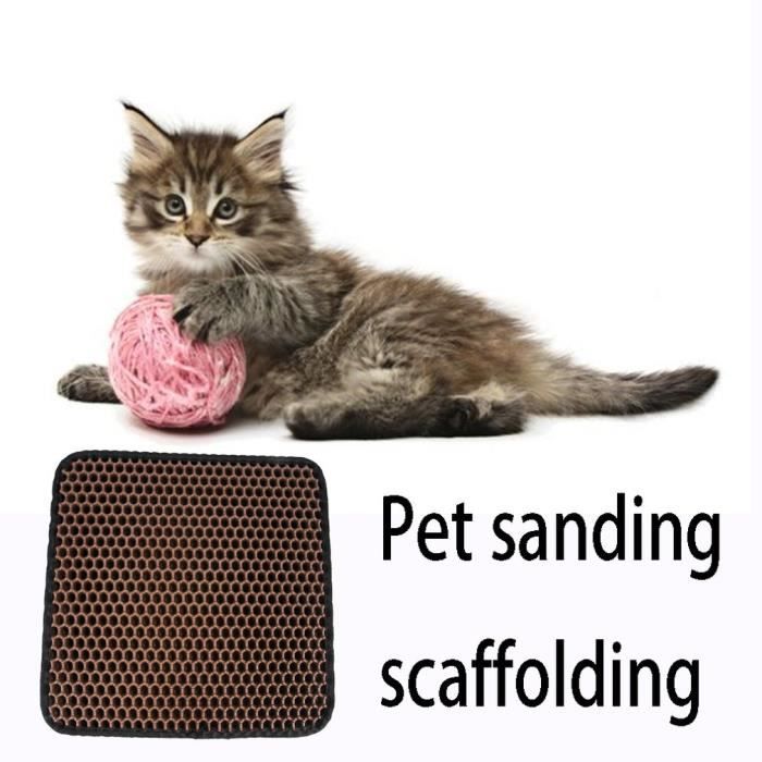 2 Couche En Eva Piege A Litiere Pour Chat 55x75cm Couleur De Cafe Tapis Propre Pour Animaux Domestique Cdiscount Animalerie 2 Couche En Eva Piege A Litiere Pour Chat 55x75cm Couleur De Cafe Tapis Propre Pour Animaux Domestique Cdiscount Animalerie