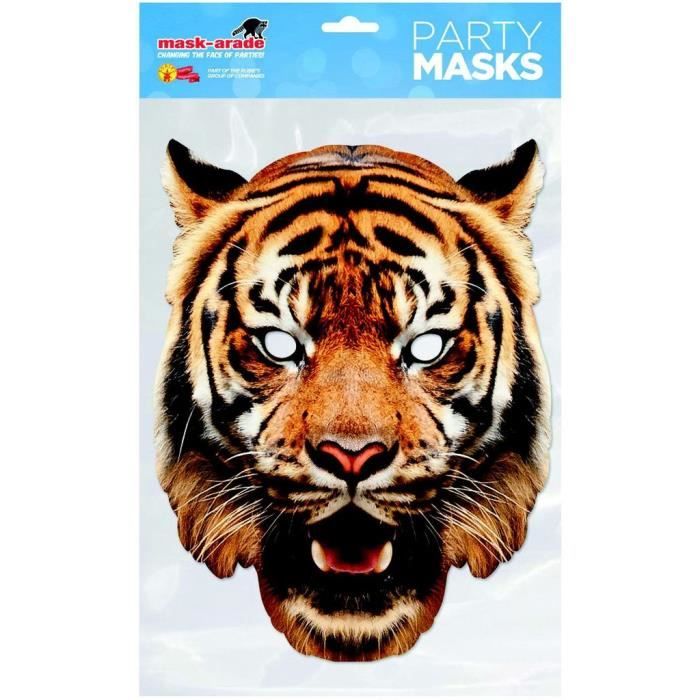 Masque Carton Tigre Animaux Savane Soiree Deguisement Anniversaire 073 Achat Vente Masque Decor Visage Cdiscount Masque Carton Tigre Animaux Savane Soiree Deguisement Anniversaire 073 Achat Vente Masque Decor Visage Cdiscount