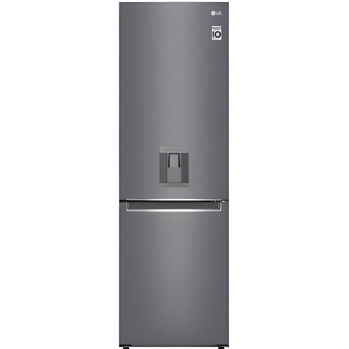 Réfrigérateur congélateur bas LG GBF61PZJEN - 340L - Total No Frost - Distributeur d'eau