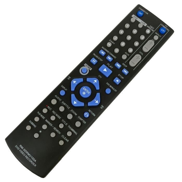 Télécommande Sans Fil Pour Autoradio JVC KDR610, KDR618, KDR710, KDR800, KDR801