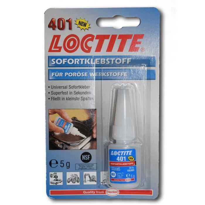 Glue liquide LOCTITE 401 5g FL Par 12 - vue 2